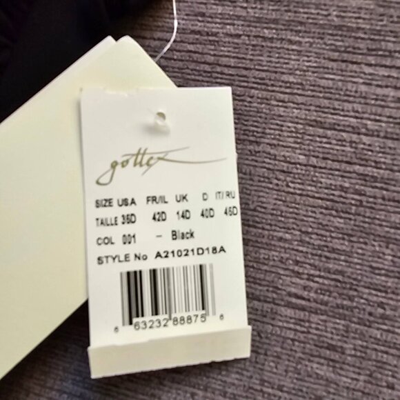 Profile by Gottex Women's Ruffle Tank Swim Top Tankini (D Cup) 36 D - Picture 4 of 11